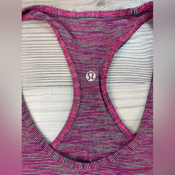 Lululemon Women’s Cool Racerback Tank Top Luon Light - Size 6 - Picture 4 of 6